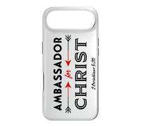 Carcasa para iPhone Air Verso de Las Escrituras Embajador para Cristo Lema religioso