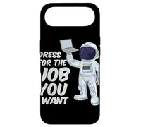 Carcasa para iPhone Air Vestido de Astronauta para el Trabajo Que Quieres Cita Ciencia Espacial