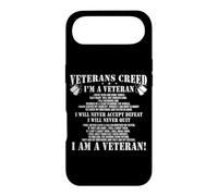 Carcasa para iPhone Air Veteran’s Creed I’m Veteran T-Shirt