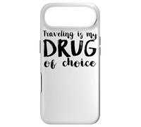 Carcasa para iPhone Air Viajar es mi Droga de elección - Funny Travel