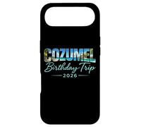 Carcasa para iPhone Air Viaje de cumpleaños a Cozumel 2026 México Cancún Vacaciones Beach Crew