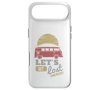 Carcasa para iPhone Air Viaje por Carretera Autobús Puesta del Sol Aventura Vamos a perderse en algún Lugar