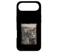 Carcasa para iPhone Air Viaje Vintage Divertido para Amantes de los Gatos en Lake District