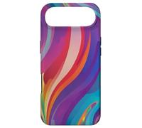 Carcasa para iPhone Air Vibrante Abstracto Fluir Color Swirl Art