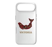 Carcasa para iPhone Air Victoria Columbia Británica Pescador Nativo Salmón BC Canadá
