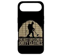 Carcasa para iPhone Air Vida de Detectorista The Best Days End In Dirty Clothes