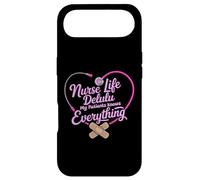 Carcasa para iPhone Air Vida de Enfermera Delulu Mis Pacientes lo Saben Todo Meme