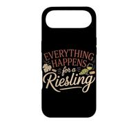 Carcasa para iPhone Air Vino Diciendo Amante Vino Everything Happens For A Riesling