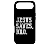 Carcasa para iPhone Air Vintage Faith Jesus Saves Bro Christian Religious Believe
