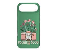 Carcasa para iPhone Air Vintage Focus On The Good Wildflower Camera Happy Thoughts