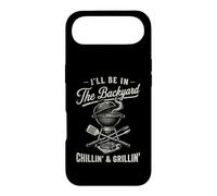 Carcasa para iPhone Air Vintage I'Ll Be In The Backyard Charcoal Grill Master