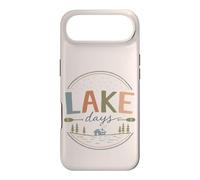 Carcasa para iPhone Air Vintage Junto al Lago cabaña Paddle Fin de Semana Ambiente del Lago