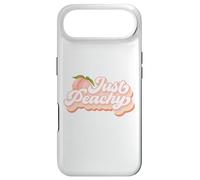 Carcasa para iPhone Air Vintage Just Peachy Peaches Women Summer Fruit