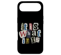 Carcasa para iPhone Air Vintage Letter Prints, It Is What It Is