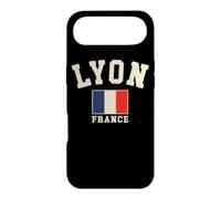 Carcasa para iPhone Air Vintage Lyon Francia Bandera Francesa Recuerdo Retro Gráfico