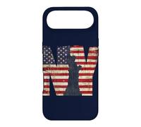 Carcasa para iPhone Air Vintage New York City with USA Flag tee Shirt, New York City