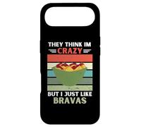 Carcasa para iPhone Air Vintage Piensan Que Estoy Loco Pero Me Gusta Bravas Lover