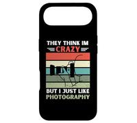 Carcasa para iPhone Air Vintage Piensan Que Estoy Loco, Pero me Gusta la fotografía
