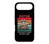 Carcasa para iPhone Air Vintage Raccoon La Mejor Parte De Mi Vida Amante De La Guitarra