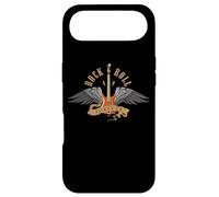 Carcasa para iPhone Air Vintage Retro Style 70s 80s Guitar with Wings Rock and Roll