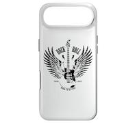 Carcasa para iPhone Air Vintage Retro Style 70s 80s Guitar with Wings Rock and Roll