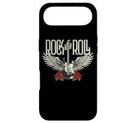 Carcasa para iPhone Air Vintage Retro Style 70s 80s Guitar with Wings Rock and Roll