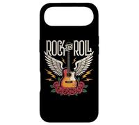 Carcasa para iPhone Air Vintage Retro Style 70s 80s Guitar with Wings Rock and Roll