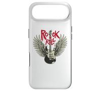 Carcasa para iPhone Air Vintage Retro Style 70s 80s Guitar with Wings Rock and Roll