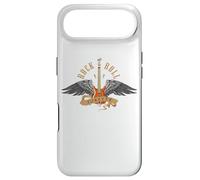 Carcasa para iPhone Air Vintage Retro Style 70s 80s Guitar with Wings Rock and Roll