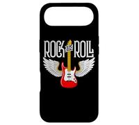 Carcasa para iPhone Air Vintage Retro Style 70s 80s Guitar with Wings Rock and Roll