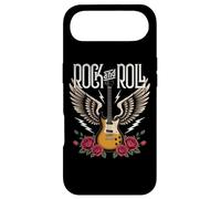 Carcasa para iPhone Air Vintage Retro Style 70s 80s Guitar with Wings Rock and Roll
