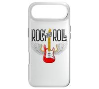 Carcasa para iPhone Air Vintage Retro Style 70s 80s Guitar with Wings Rock and Roll