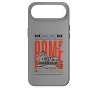 Carcasa para iPhone Air Vintage Roma Travel Poster, Vacaciones en Roma, Vacaciones en Roma