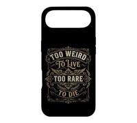 Carcasa para iPhone Air Vintage Too Weird To Live - Diseño Ornamental Occidental
