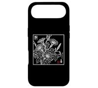 Carcasa para iPhone Air Vintage Tradicional japonés Morning-Glory Floral Botanical