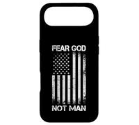Carcasa para iPhone Air Vintage USA Flag Fear God Not Man