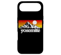 Carcasa para iPhone Air Vintage Yosemite National Park Retro Mountains & Sun Graphic