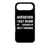 Carcasa para iPhone Air Virginia Occidental Dondequiera Que Pueda Vagar mi corazón permanece en