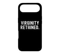 Carcasa para iPhone Air virginidad retenida declaración ingeniosa para Hombres y Mujeres