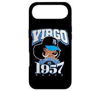 Carcasa para iPhone Air Virgo 1957 Zodiac Year Melanin Skin Afro Diva Rasgos