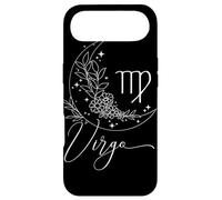 Carcasa para iPhone Air Virgo Zodiac Moon Floral Celestial Astrología Gráfico