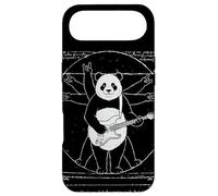 Carcasa para iPhone Air Vitruvian Rock Panda, Leonard da Vinci, Arte, Music, diversión