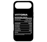 Carcasa para iPhone Air Vittoria Datos de Nutrición Nombre Gracioso