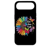 Carcasa para iPhone Air Vive tu Verdad, arcoíris, Girasol, Mariposas Coloridas, Orgullo