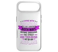 Carcasa para iPhone Air Vivir con fibromialgia Cita Diciendo Conciencia de Fibro