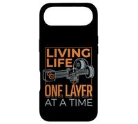 Carcasa para iPhone Air Vivir la Vida una Capa a la Vez Divertido diseño de impresión 3D