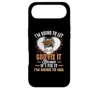 Carcasa para iPhone Air Voy a Dejar Que Dios lo arregle si lo arreglo voy a la cárcel