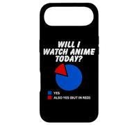 Carcasa para iPhone Air ¿Voy a Ver Anime Hoy? Sarcástico Pie Chart Ver Anime