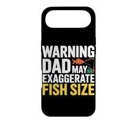 Carcasa para iPhone Air Warning Dad May EXAGGERATE Fish Size