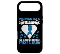 Carcasa para iPhone Air Warning I'm A Diabetic I've Dealt with Enough Pricks Already